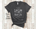 Loli Life Is The Best Grandma Tshirt Special Grandmother Gift Idea for Mother39s Day Birthday Christmas or Pregnancy Reveal Announcement Graphic Tee – Everyday Comfort · Great Gift For Fans