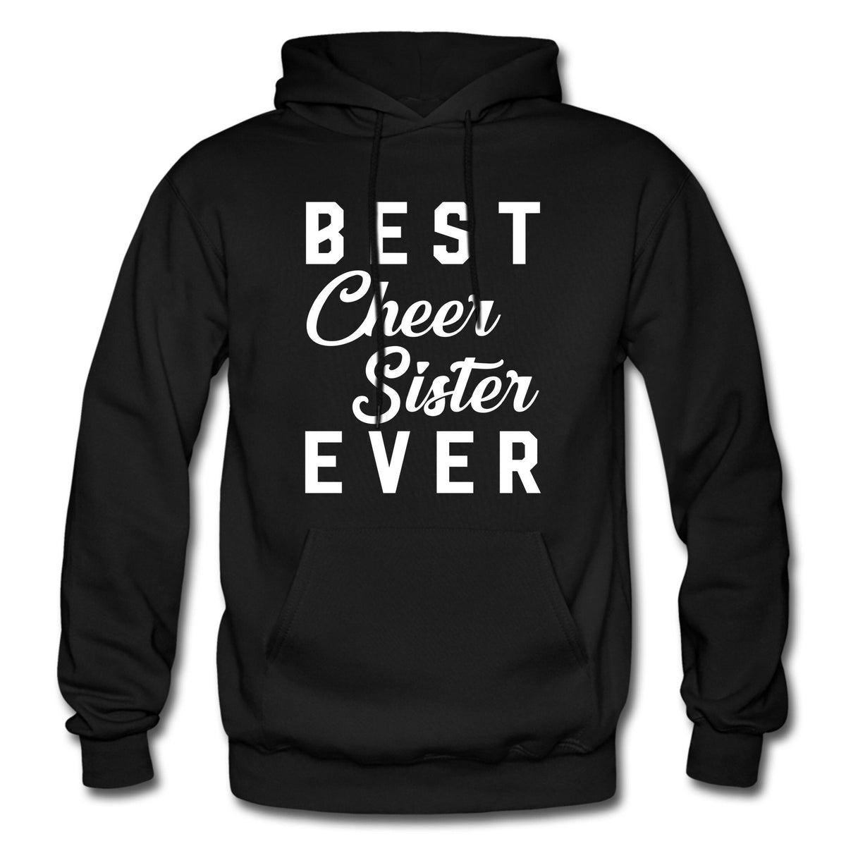 Sister Hoodie Sister Sweatshirt Cheer Pullover Cheer Sweater Cheer Clothing Sister Pullover Sister Clothing Sister Sweater OH592 Hoodie – Cozy Vibes · Perfect For Daily Wear
