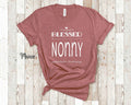 Blessed Nonny Grandma Tshirt Italy Italian Grandmother Gift Idea for Mother39s Day Birthday Christmas or Pregnancy Reveal Announcement Graphic Tee – Cozy Vibes · Top Pick For Any Outfit