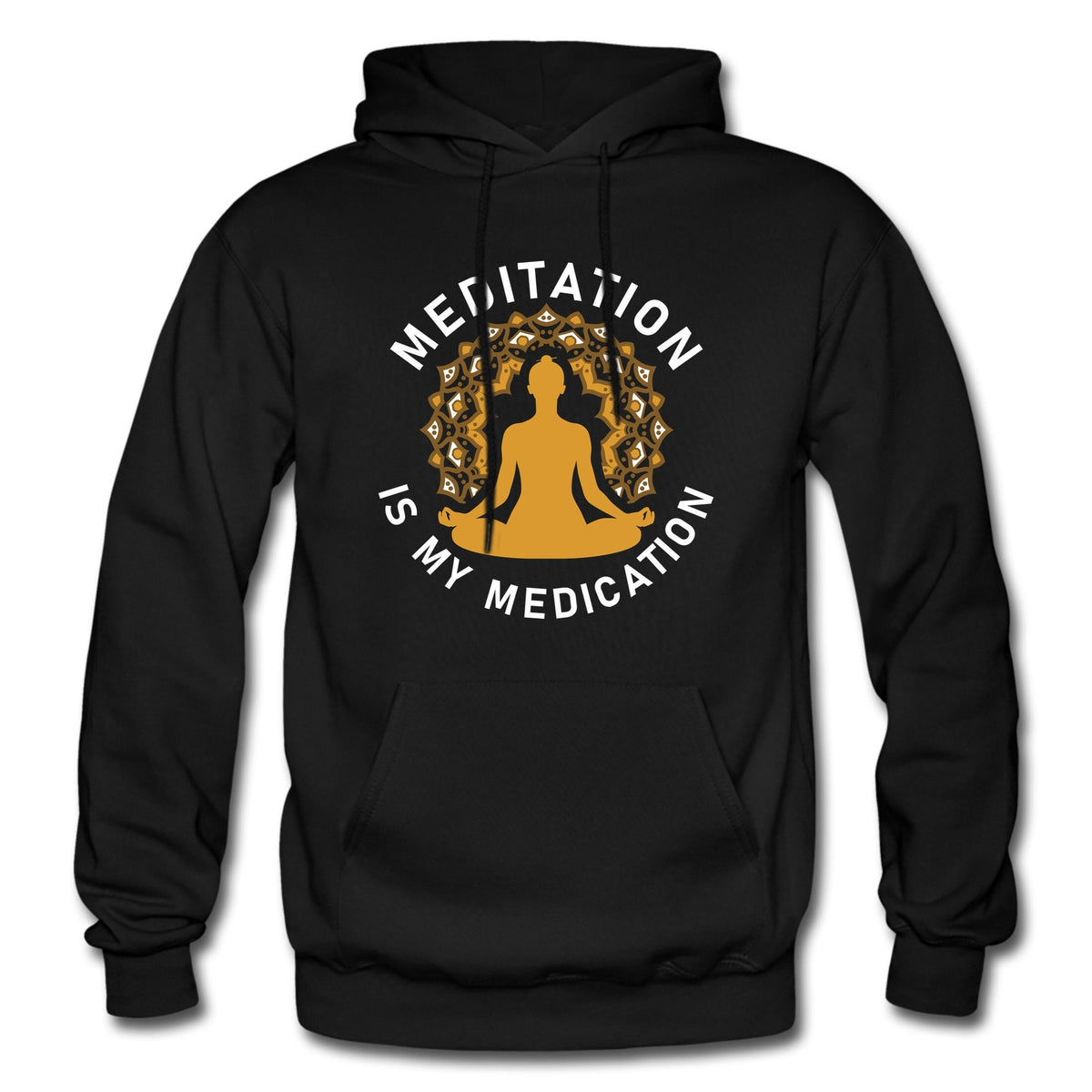 Meditation Hoodie Yoga Pullover Yoga Sweatshirt Yoga Clothing Meditation Sweater Yoga Hoodie Meditation Sweatshirt OH580 Hoodie – Soft Feel · High-Quality Print