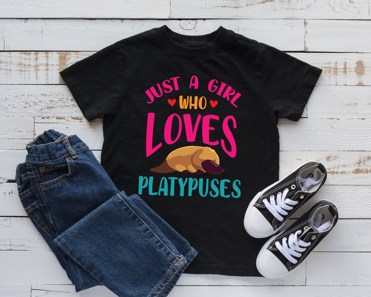 Girl Who Loves Platypuses TShirt Cute Platypus Kids Hoodie Toddler Tee Tank Top Hoodie Sweatshirt Long Sleeve Kids Tee Apparel Gift Hoodie – Aesthetic Look · Perfect For Daily Wear