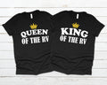 Queen King of RV TShirt Matching RV Tees RV Road Trip Vacation Tank Top Hoodie Sweatshirt Long Sleeve Kids Tee Apparel Gift Hoodie – Bold Style · Trending Graphic Apparel