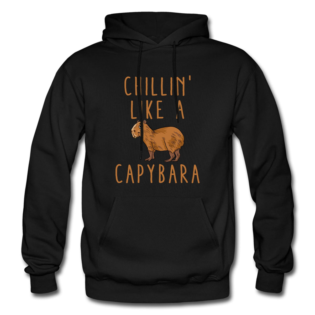 Capybara Hoodie Capybara Lover Pullover Capybara Lover Hoodie Capybara Lover Clothing Capybara Lover Sweatshirt Capybara Sweater OH653 Hoodie – Warm & Stylish · High-Quality Print