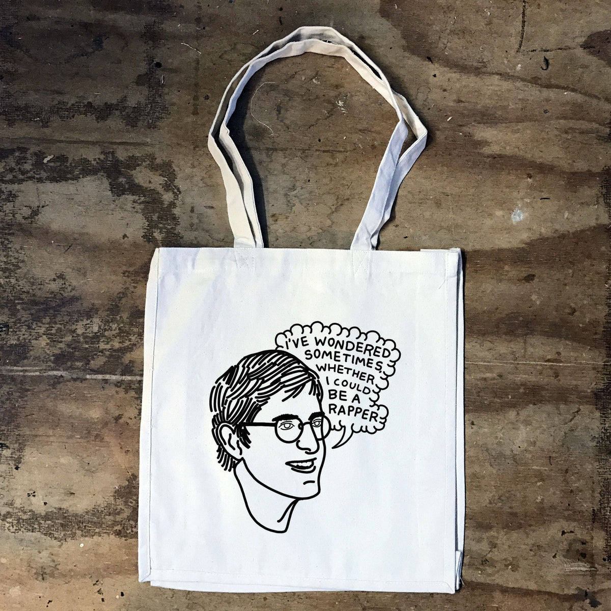 Louis Theroux I Wondered Sometimes Wether I Could Be A Rapper Tote bag Weird Weekends Tote Bag – Easygoing Wear · Perfect For Daily Wear