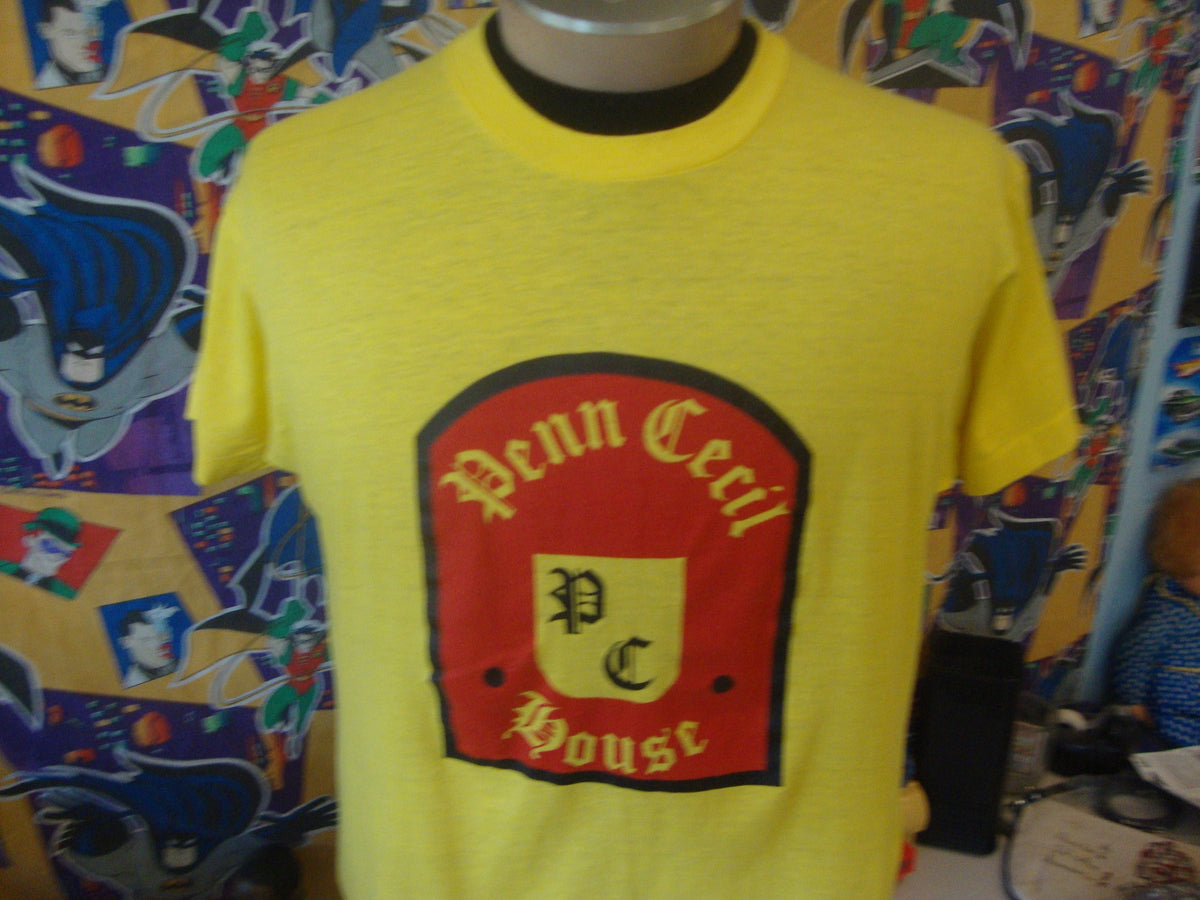 Vintage 8039s Penn Cecil House Soft Thin T Shirt L Graphic Tee – Fan Favorite · High-Quality Print