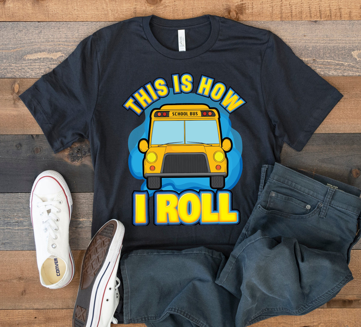 Bus Driver TShirt Funny This Is How I Roll Bus Driving Tee Tank Top Hoodie Sweatshirt Long Sleeve Kids Tee Apparel Gift Hoodie – Soft Feel · Top Pick For Any Outfit