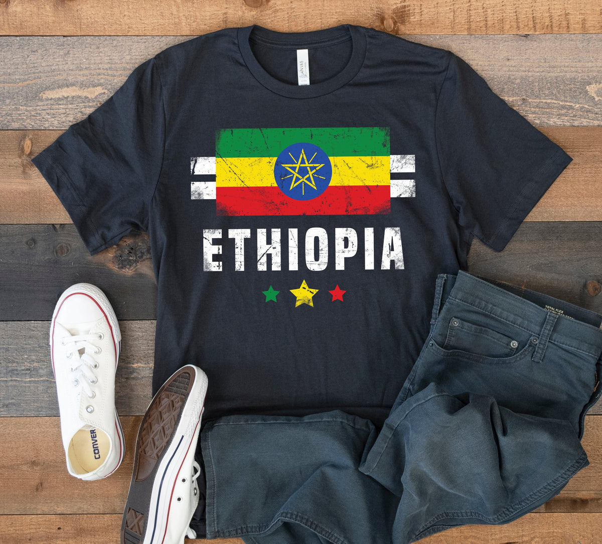 Ethiopia Flag TShirt Ethiopian Flag Tee Ethiopia Tank Top Hoodie Sweatshirt Long Sleeve Kids Tee Apparel Gift Hoodie – Fan Favorite · Trending Graphic Apparel