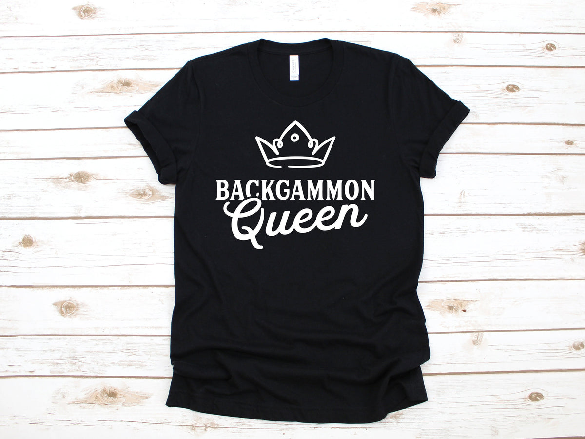 Backgammon Queen TShirt Funny Backgammon Tank Top Hoodie Sweatshirt Long Sleeve Kids Tee Apparel Gift Hoodie – Aesthetic Look · Top Pick For Any Outfit
