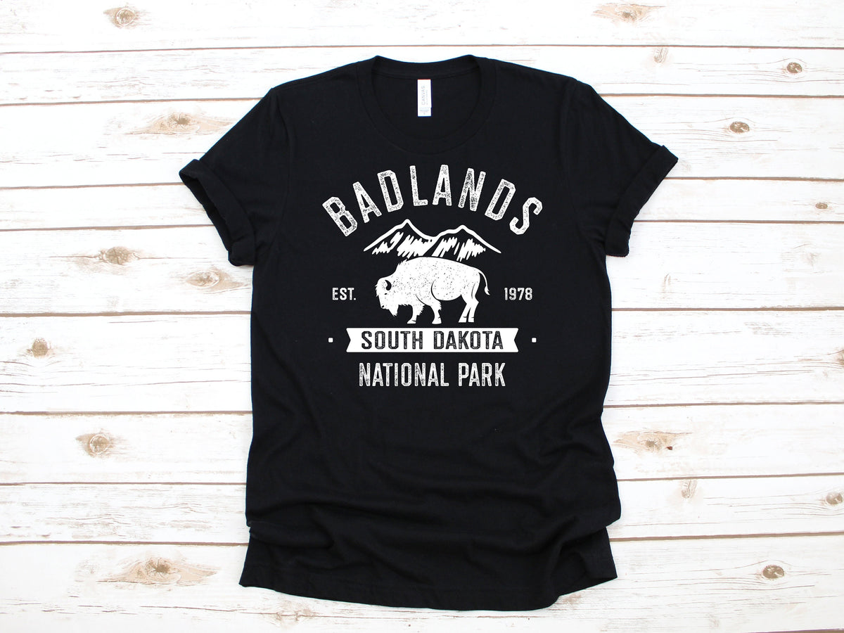 Badlands South Dakota TShirt Badlands National Park Tank Top Hoodie Sweatshirt Long Sleeve Kids Tee Apparel Gift Hoodie – Soft Feel · Trending Graphic Apparel