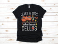 Girl Who Loves Cellos TShirt Cute Cellist Girl Tank Top Hoodie Sweatshirt Long Sleeve Kids Tee Apparel Gift Hoodie – Feel-Good Design · Great Gift For Fans