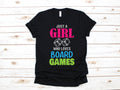 Girl Who Loves Board Games TShirt Board Game Kids Tee Tank Top Hoodie Sweatshirt Long Sleeve Kids Tee Apparel Gift Hoodie – Bold Style · Great Gift For Fans