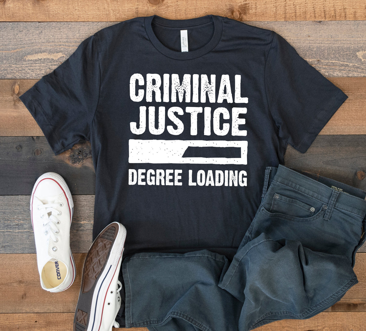 Criminal Justice Degree Loading TShirt Criminal Justice Major Tee Graduation Tank Top Hoodie Sweatshirt Long Sleeve Hoodie – Aesthetic Look · Top Pick For Any Outfit