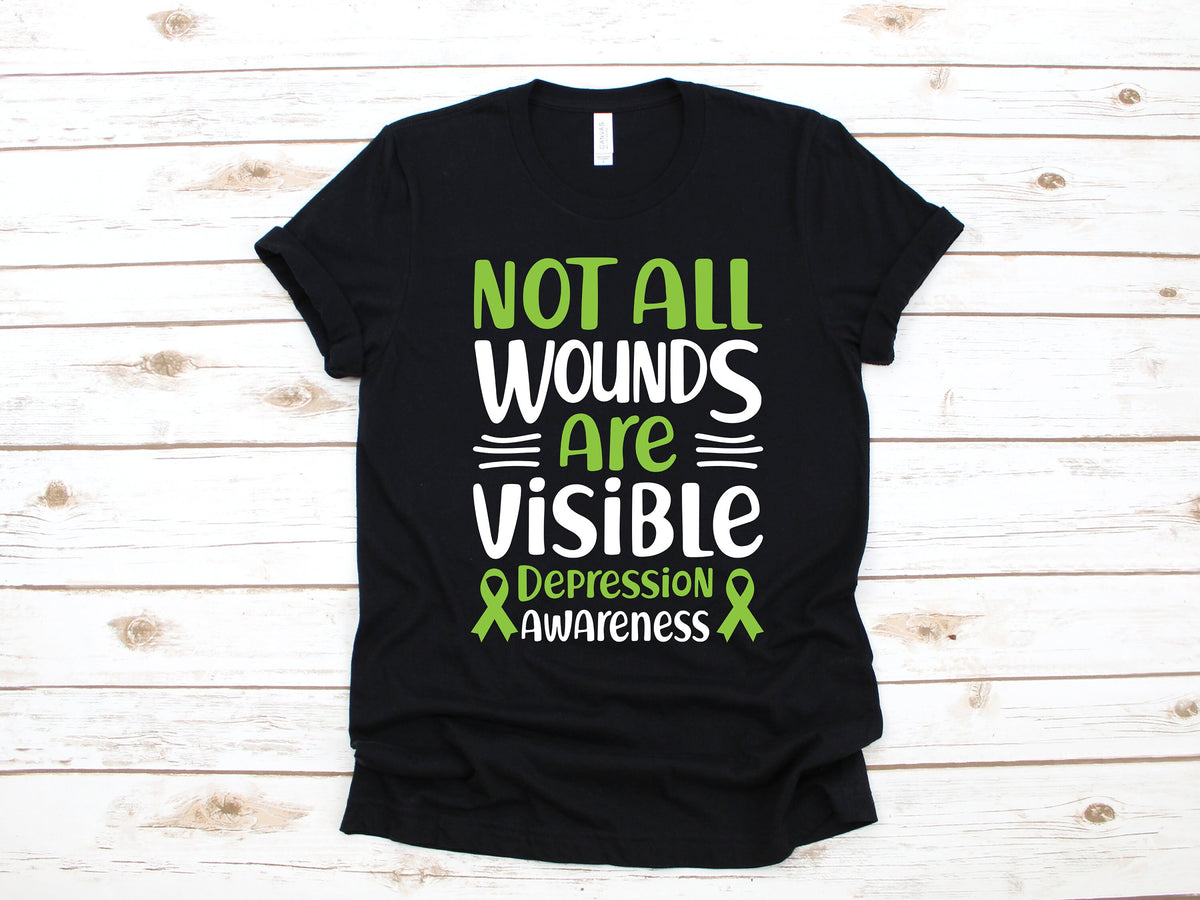 Depression Awareness TShirt Mental Health Tank Top Hoodie Sweatshirt Long Sleeve Kids Tee Apparel Gift Hoodie – Feel-Good Design · High-Quality Print