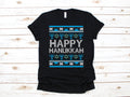 Funny Happy Hanukkah TShirt Ugly Hanukkah Tee Tank Top Hoodie Sweatshirt Long Sleeve Kids Tee Apparel Gift Hoodie – Aesthetic Look · Perfect For Daily Wear