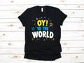 Oy To the World Hanukkah TShirt Funny Hanukkah Tank Top Hoodie Sweatshirt Long Sleeve Kids Tee Apparel Gift Hoodie – Warm & Stylish · High-Quality Print