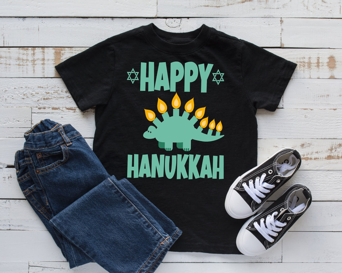 Hanukkah Dinosaur TShirt Cute Hanukkah Toddler Tee Tank Top Hoodie Sweatshirt Long Sleeve Kids Tee Apparel Gift Hoodie – Feel-Good Design · Trending Graphic Apparel
