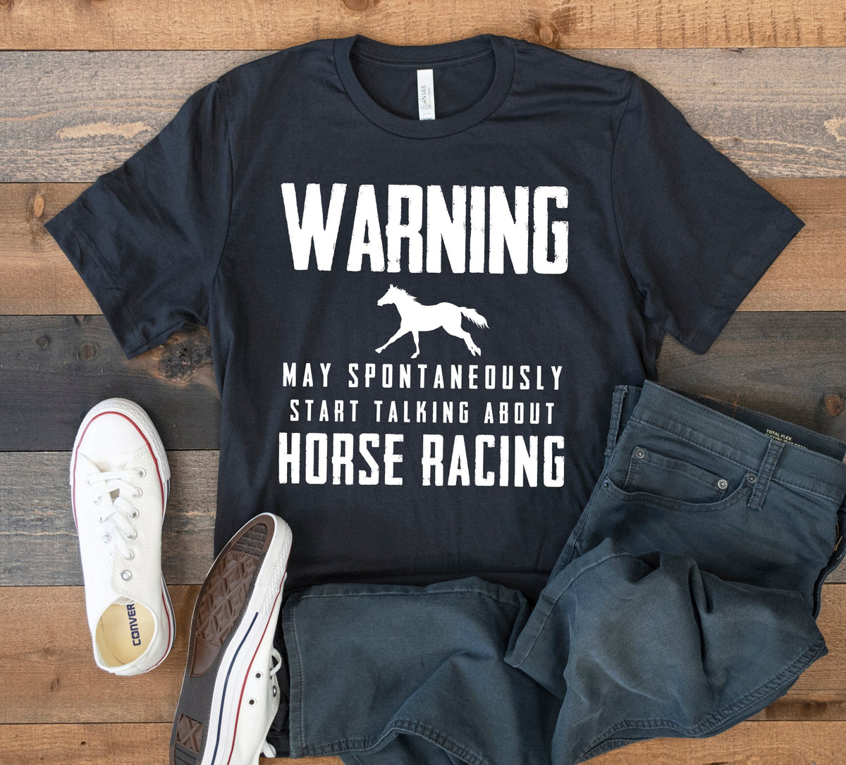 Warning Horse Racing TShirt Funny Horse Racer Gambler Gambling Tank Top Hoodie Sweatshirt Long Sleeve Kids Tee Apparel Gift Hoodie – Warm & Stylish · Trending Graphic Apparel