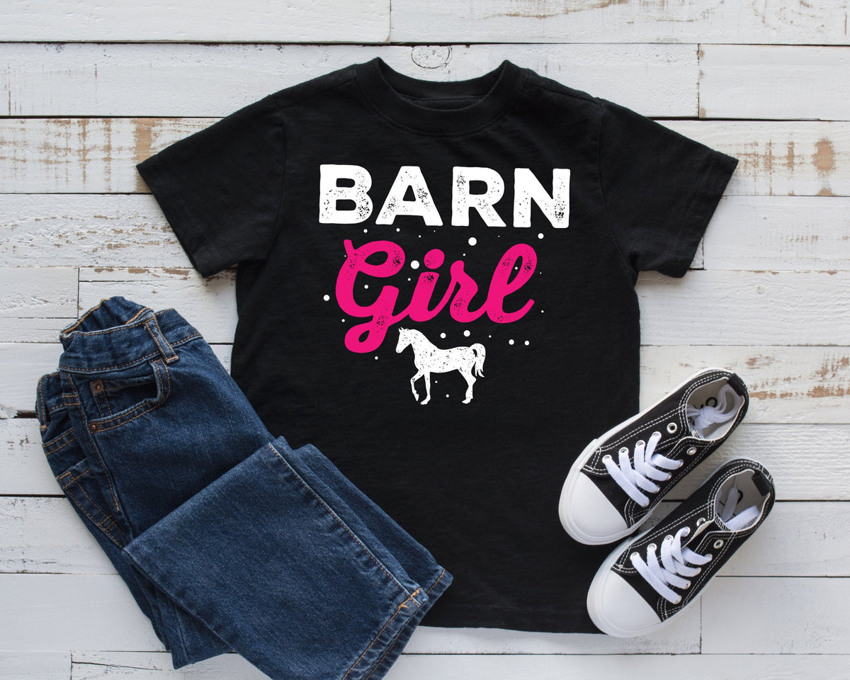 Barn Girl TShirt Farm Girl Tee Women FarmersTank Top Hoodie Sweatshirt Long Sleeve Kids Tee Apparel Gift Hoodie – Fan Favorite · High-Quality Print