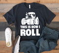 Tractor TShirt Funny Tractor This Is How I Roll Tee Kids Hoodie Farmer Tank Top Hoodie Sweatshirt Long Sleeve Kids Tee Apparel Gift Hoodie – Everyday Comfort · High-Quality Print