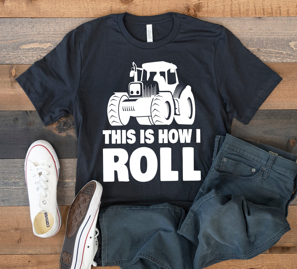 Tractor TShirt Funny Tractor This Is How I Roll Tee Kids Hoodie Farmer Tank Top Hoodie Sweatshirt Long Sleeve Kids Tee Apparel Gift Hoodie – Everyday Comfort · High-Quality Print