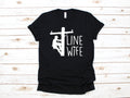 Lineman Wife TShirt Lineworker Wives Tee Tank Top Hoodie Sweatshirt Long Sleeve Kids Tee Apparel Gift Hoodie – Warm & Stylish · Must-Have Style