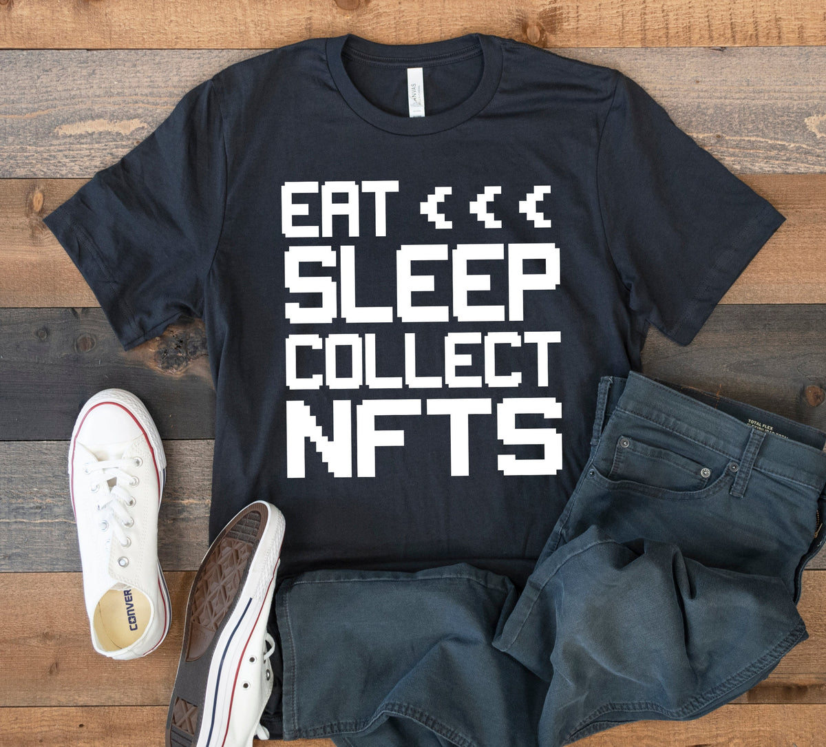 Eat Sleep NFTs TShirt Funny NFT Collector Tank Top Hoodie Sweatshirt Long Sleeve Kids Tee Apparel Gift Hoodie – Soft Feel · Great Gift For Fans