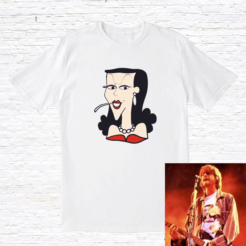 Natasha T Shirt Worn by Kurt Cobain Graphic Tee – Aesthetic Look · Great Gift For Fans