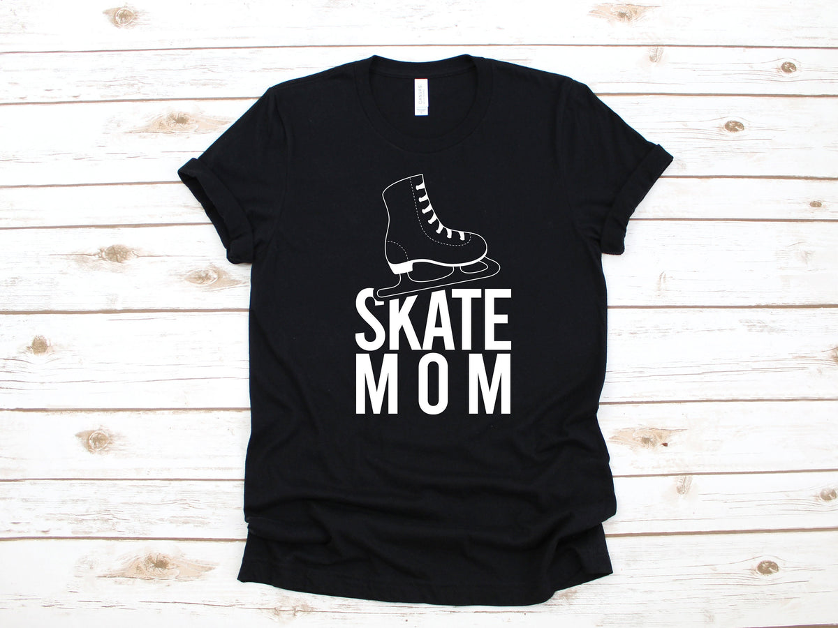 Ice Skate Mom TShirt Ice Skating Moms Tee Tank Top Hoodie Sweatshirt Long Sleeve Hoodie – Aesthetic Look · Great Gift For Fans