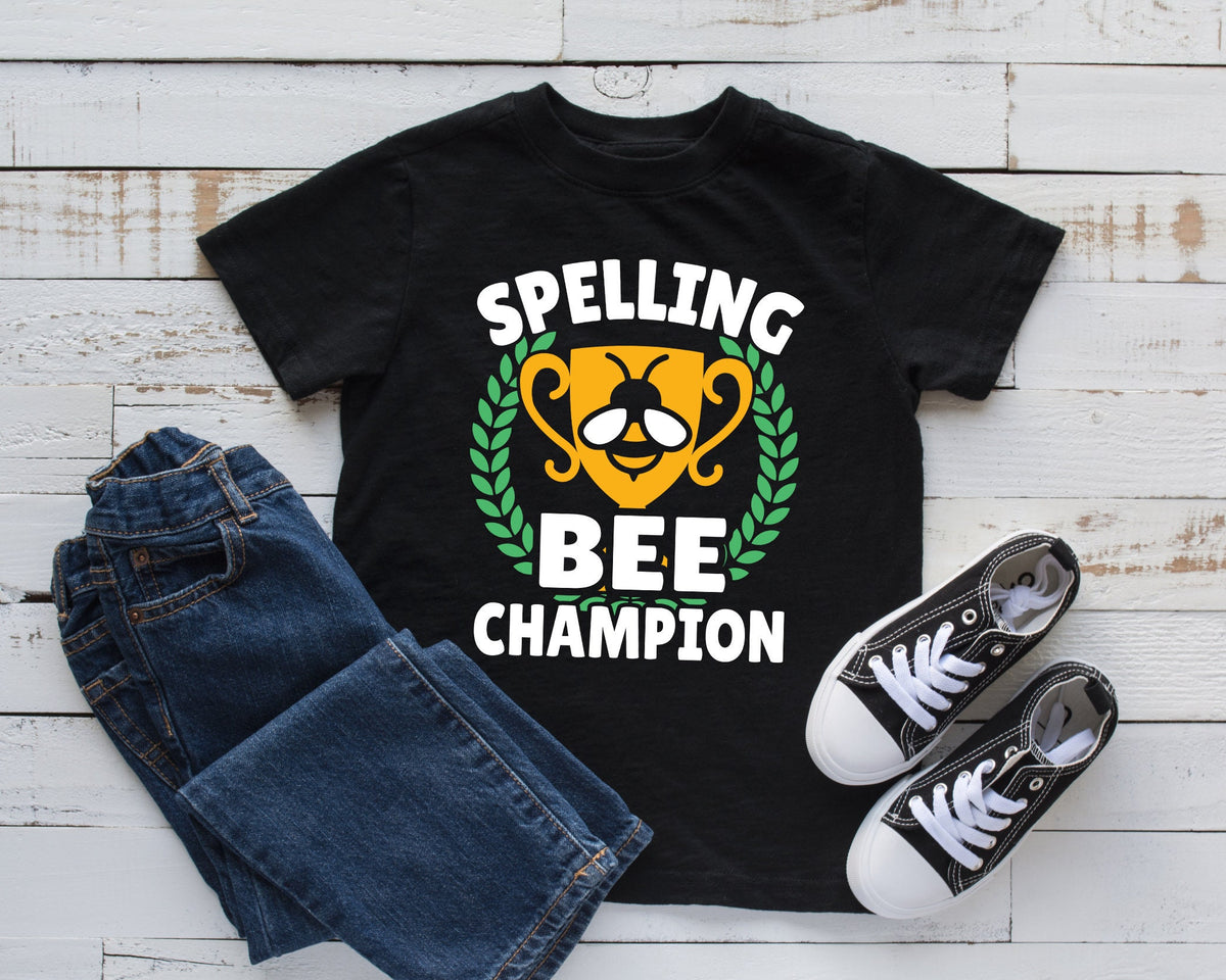 Spelling Bee Champion TShirt Spelling Bee Champ Kids Hoodie Tank Top Hoodie Sweatshirt Long Sleeve Kids Tee Apparel Gift Hoodie – Feel-Good Design · Must-Have Style