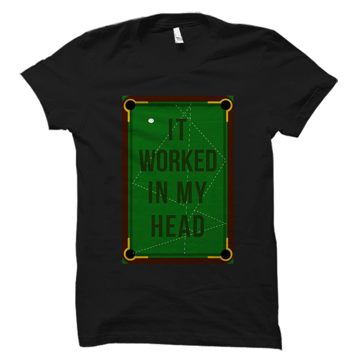 Billiards Shirt Billiard Shirt Billiards Gift Pool Player Shirt Billiards TShirt Gift For Pool Player Pool Player Gift Gift OS4049 Graphic Tee – Everyday Comfort · High-Quality Print