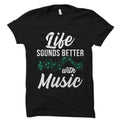 Music Shirt Musician Shirt Musician Gifts Drummer Shirt Music Lover Gift Music Teacher Shirt Gift For Musician Funny Musician OS5400 Graphic Tee – Aesthetic Look · Perfect For Daily Wear