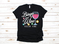 Bingo and Wine TShirt Funny Bingo Tee Tank Top Hoodie Sweatshirt Long Sleeve Hoodie – Cozy Vibes · Trending Graphic Apparel