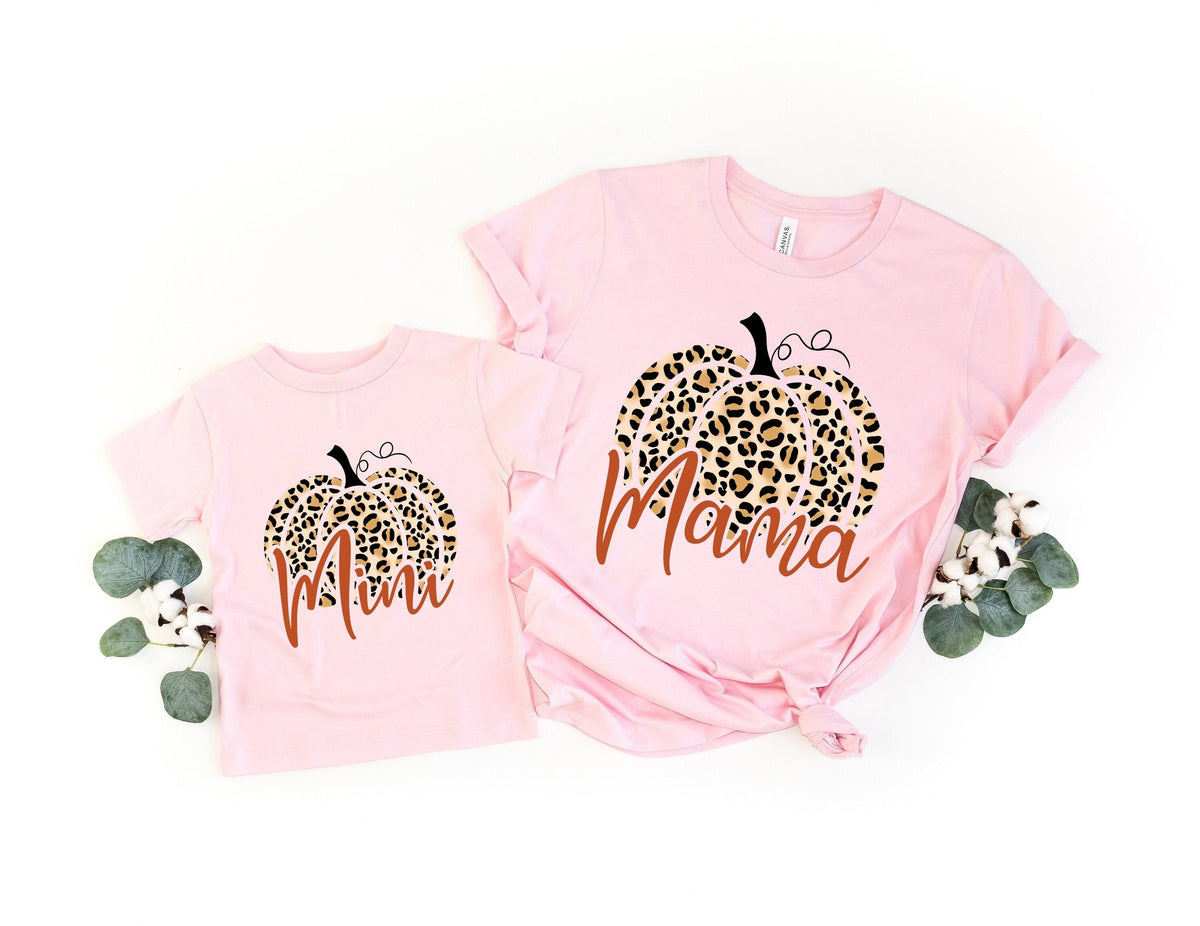 Thankful Mama ShirtThankful Mini ShirtMom ShirtBaby ShirtThanksgiving Mommy and Me ShirtLeopard Pumpkin Shirt Cheetah Pumpkin Shirt Graphic Tee – Everyday Comfort · Trending Graphic Apparel