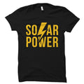 Solar Power Shirt Electric Power Shirt Solar Shirt Solar Power Gift Electricity Gift Electricity Shirt OS4431 Graphic Tee – Soft Feel · Trending Graphic Apparel
