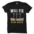 Wind Turbine Shirt Wind Power Shirt Windmill Shirt Wind Turbine Gift Wind Power Gift Windmill Gift Wind Energy Shirt OS4025 Graphic Tee – Warm & Stylish · Perfect For Daily Wear