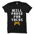 Taco Lover Shirt Taco Shirt Gamer Shirt Taco Gift Tacos Shirt Gaming Shirt Gift For Him Funny Shirt Mexican Food Shirt OS4036 Graphic Tee – Soft Feel · Must-Have Style