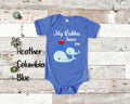 Bubbie Loves Me Cute Whale Baby Bodysuit Tshirt or Toddler Shirt Israeli Jewish Yiddish Grandmother Gift or Pregnancy Reveal Announcement Graphic Tee – Feel-Good Design · Must-Have Style