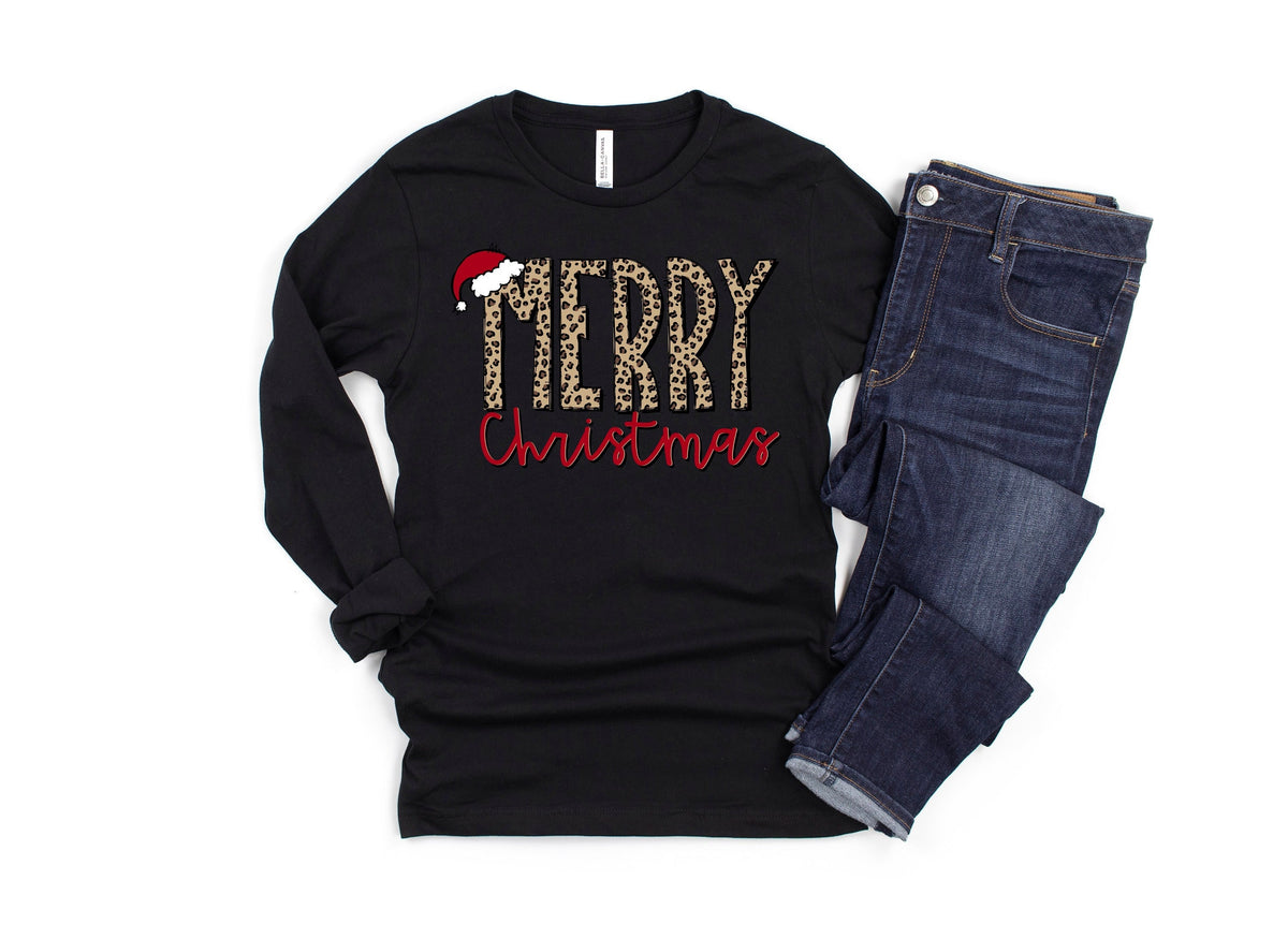 Buffalo Plaid Christmas ShirtMerry Christmas ShirtChristmas TshirtChristmas Family ShirtChristmas GiftHoliday GiftLeopard Shirt Graphic Tee – Soft Feel · Top Pick For Any Outfit