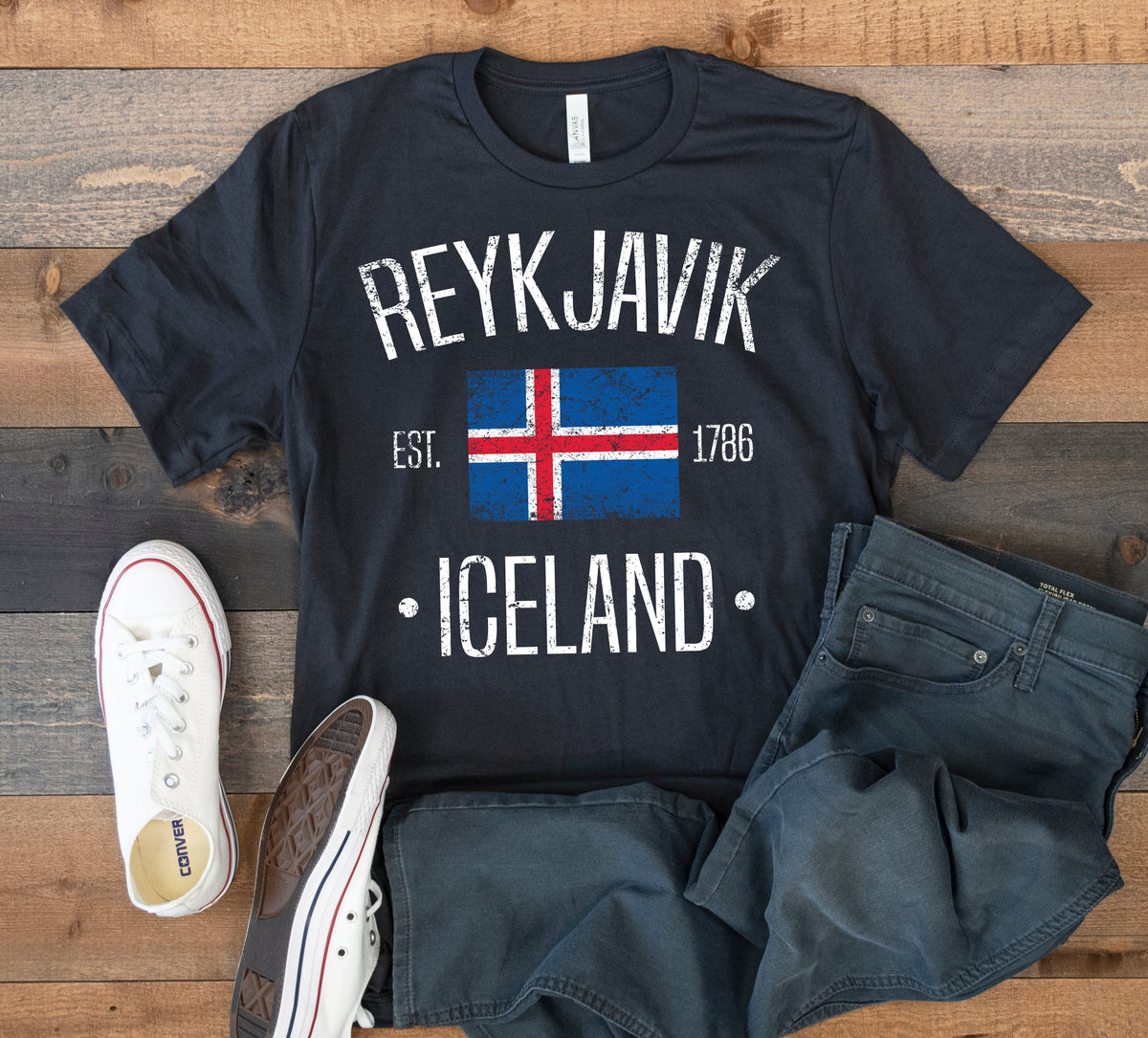 Reykjavik Iceland TShirt Icelandic Flag Souvenir Tank Top Hoodie Sweatshirt Long Sleeve Kids Tee Apparel Gift Hoodie – Feel-Good Design · Must-Have Style