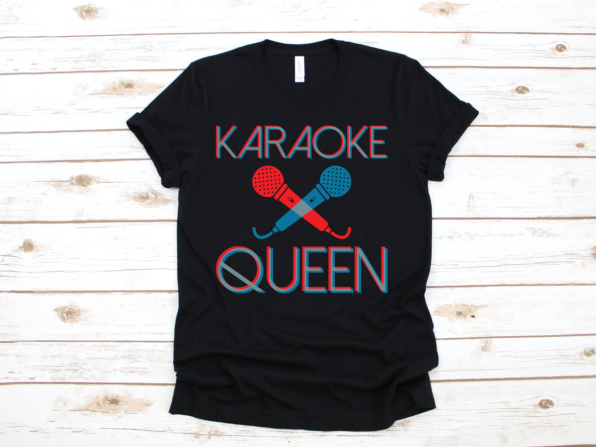 Karaoke Queen TShirt Girl Karaoke Singer Women Tank Top Hoodie Sweatshirt Long Sleeve Kids Tee Apparel Gift Hoodie – Premium Graphic · Top Pick For Any Outfit