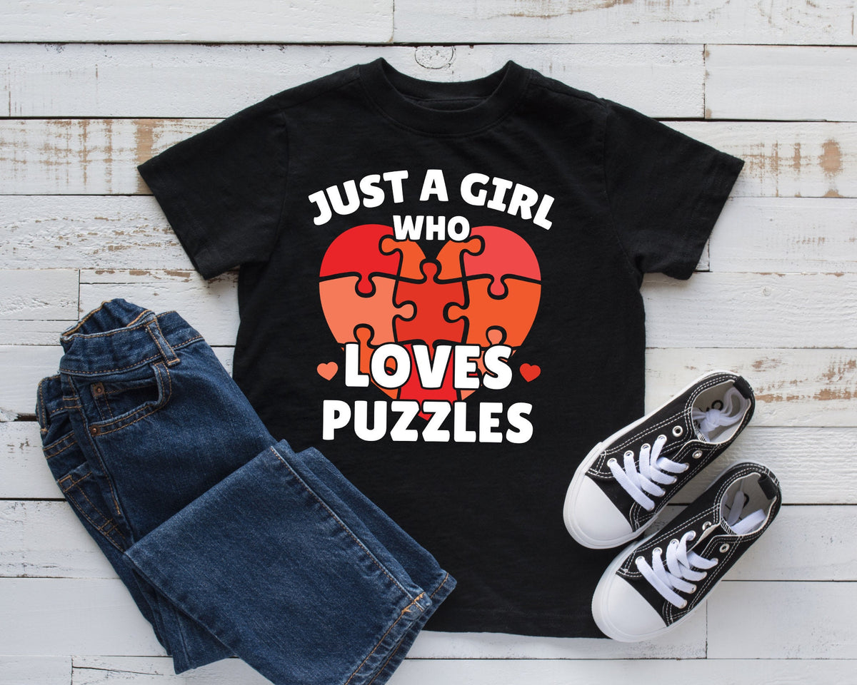 Puzzle Girl TShirt Jigsaw Puzzles Tee Kids Hoodie Tank Top Hoodie Sweatshirt Long Sleeve Kids Tee Apparel Gift Hoodie – Aesthetic Look · Must-Have Style