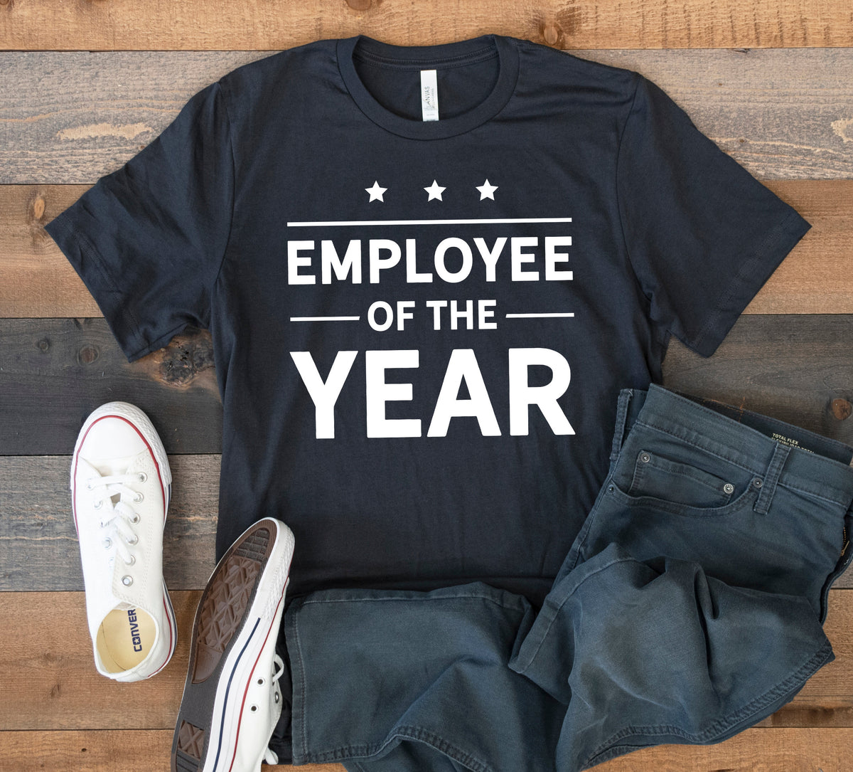 Employee Of The Year TShirt Office Gifts for Employees Funny Tank Top Hoodie Sweatshirt Long Sleeve Apparel Gift Hoodie – Bold Style · Great Gift For Fans