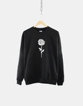 Goth Rose Sweatshirt Black Rose Thorn Goth Clothing Red Rose Gothic Sweater Sweatshirt – Soft Feel · Must-Have Style