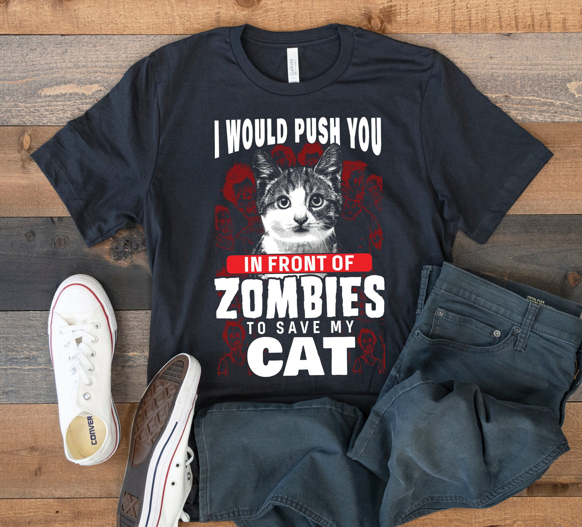 Zombie Cat TShirt Funny Cat Tee Kitten Zombies Kids Hoodie Tank Top Hoodie Sweatshirt Long Sleeve Kids Tee Apparel Gift Hoodie – Easygoing Wear · Great Gift For Fans