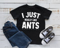 I Just Really Like Ants TShirt Funny Ant Tank Top Bug Insects Hoodie Sweatshirt Long Sleeve Kids Tee Apparel Gift Hoodie – Aesthetic Look · High-Quality Print