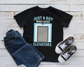 Boy Who Loves Elevators TShirt Boy Elevator Tee Tank Top Hoodie Sweatshirt Long Sleeve Kids Tee Apparel Gift Hoodie – Easygoing Wear · Great Gift For Fans
