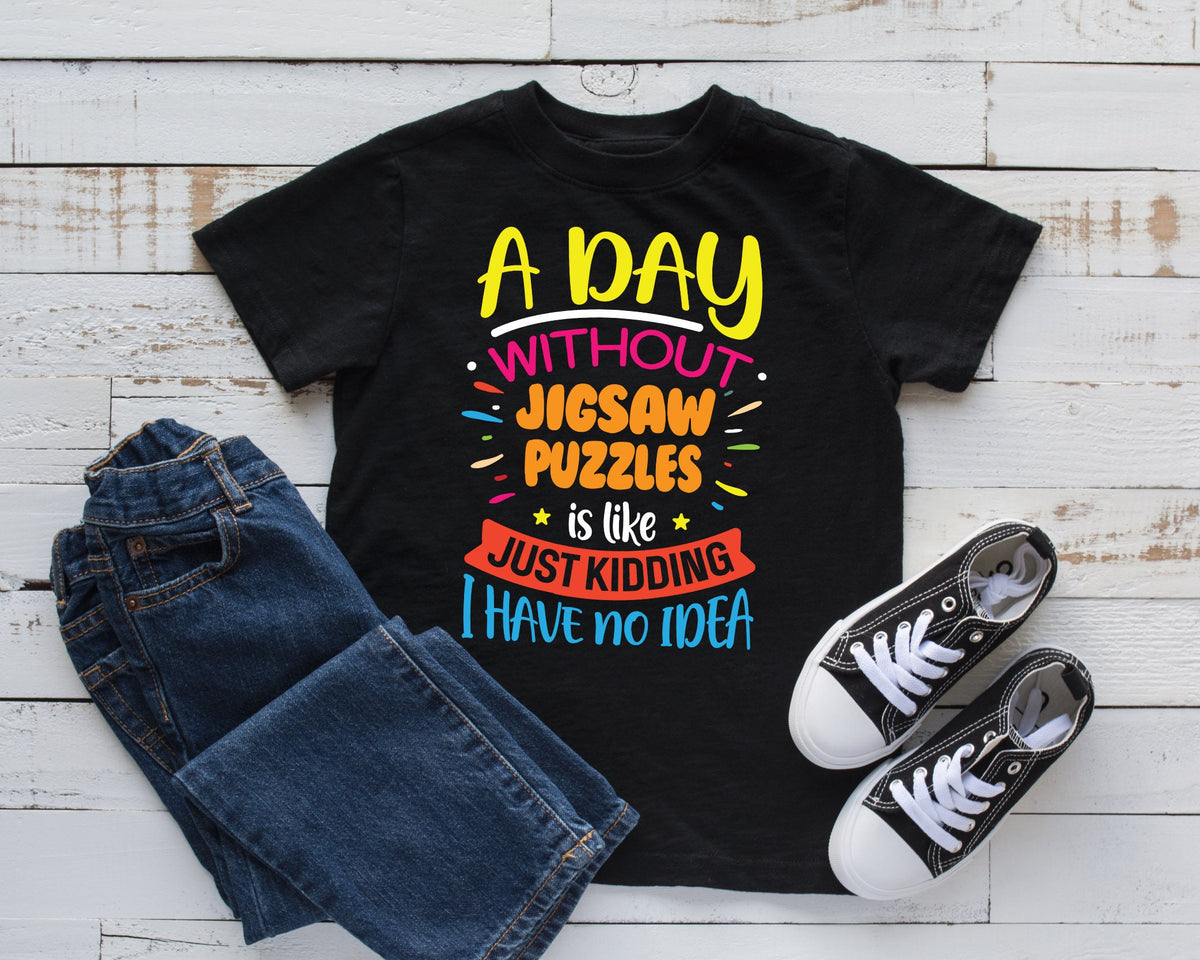 Funny Jigsaw Puzzles TShirt Cute Puzzle Tee Kids Hoodie Tank Top Hoodie Sweatshirt Long Sleeve Kids Tee Apparel Gift Hoodie – Premium Graphic · Great Gift For Fans