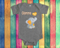 Glamma Loves Me Cute Grandma Name Elephant Baby Bodysuit Tshirt or Toddler Shirt Special Grandmother Gift or Pregnancy Reveal Announcement Graphic Tee – Everyday Comfort · Must-Have Style