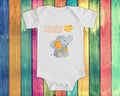 Babushka Loves Me Cute Grandma Name Elephant Baby Bodysuit Tshirt or Toddler Shirt Russian Grandmother Gift Pregnancy Reveal Announcement Graphic Tee – Soft Feel · Must-Have Style