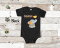 Grandmom Loves Me Cute Grandma Name Elephant Baby Bodysuit Tshirt or Toddler Shirt Special Grandmother Gift Pregnancy Reveal Announcement Graphic Tee – Everyday Comfort · High-Quality Print